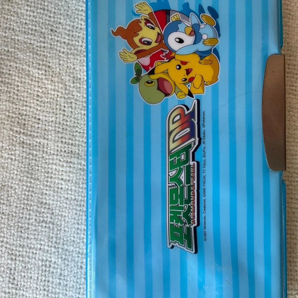 Nintendo Pokemon 1997 Creatures Game Freak Diamond & Pearl‎ Case VHTF TV Tokyo